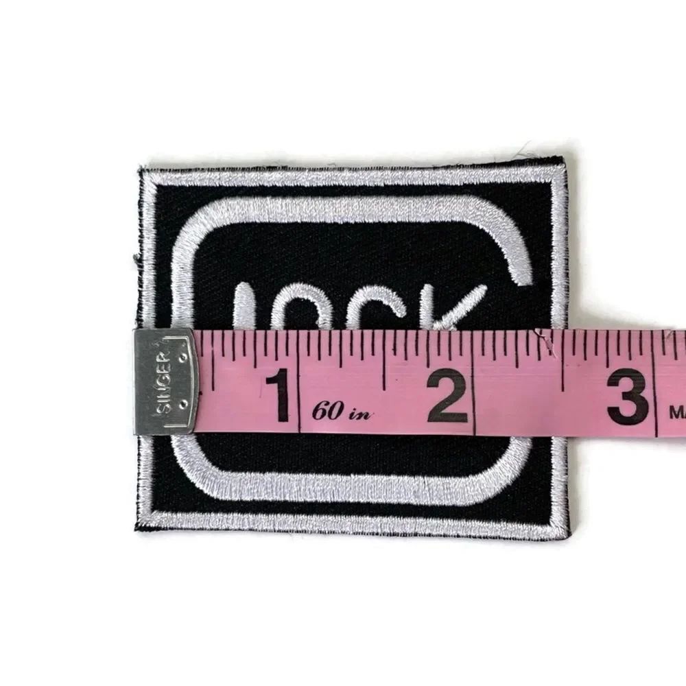 Glock Logo Embroidered Patch - Picture 2 of 4